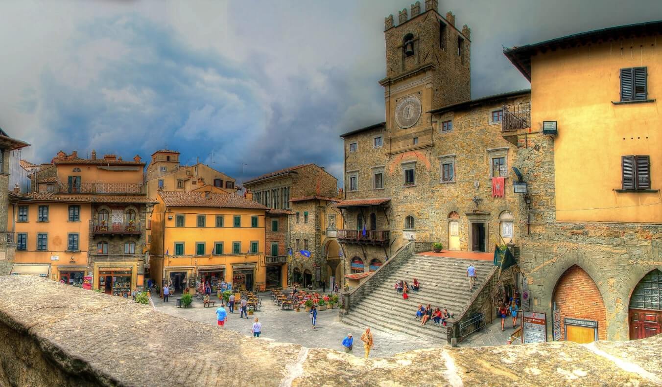 Arezzo city center