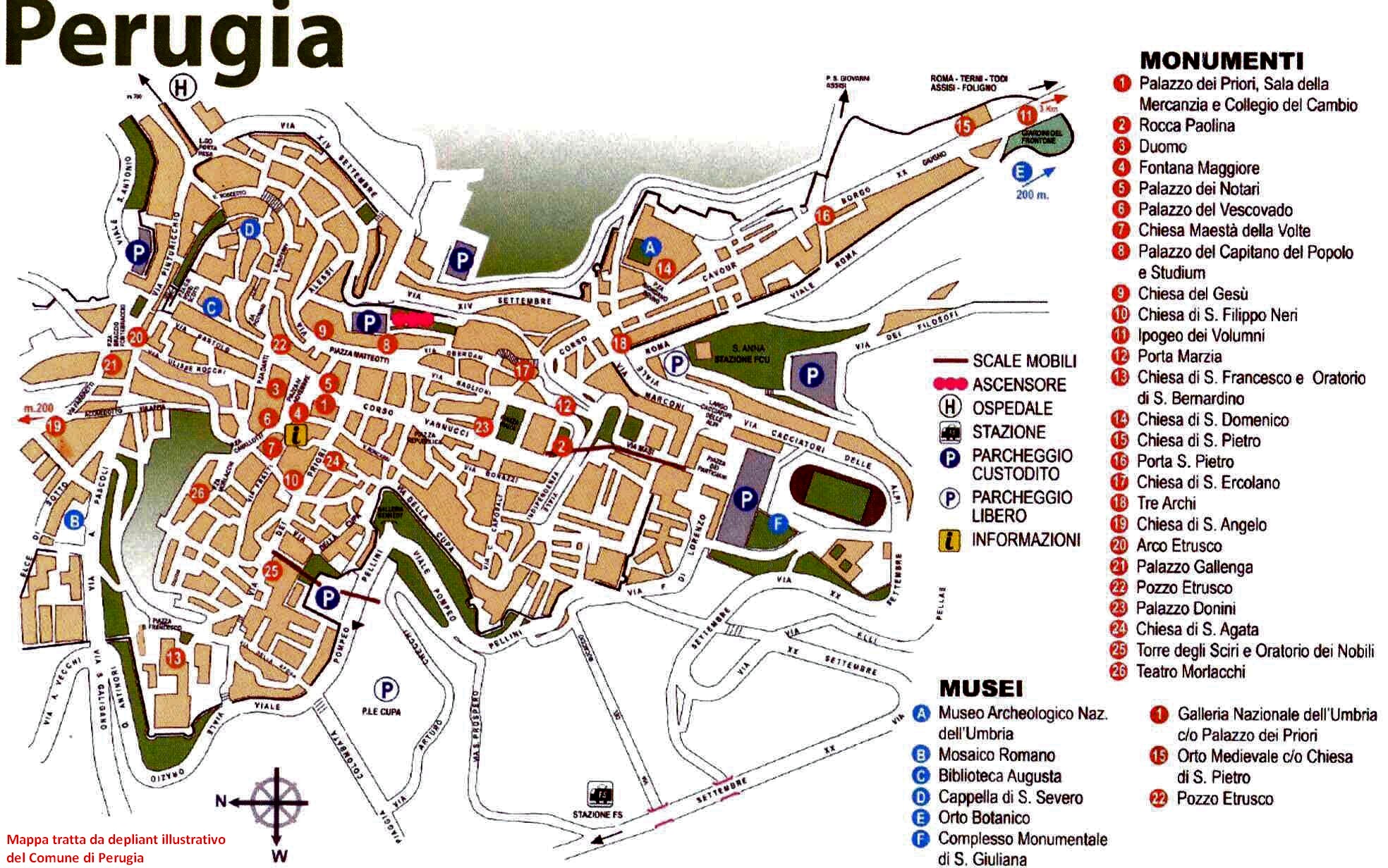 Exploring the Historical Perugia Sites